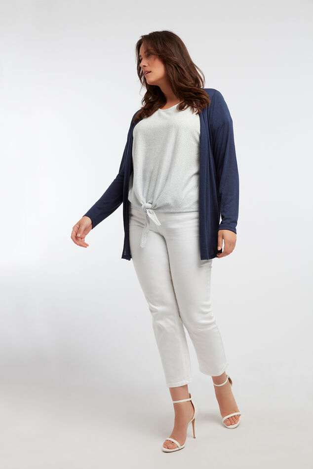 Cardigan fin ouvert image number 5