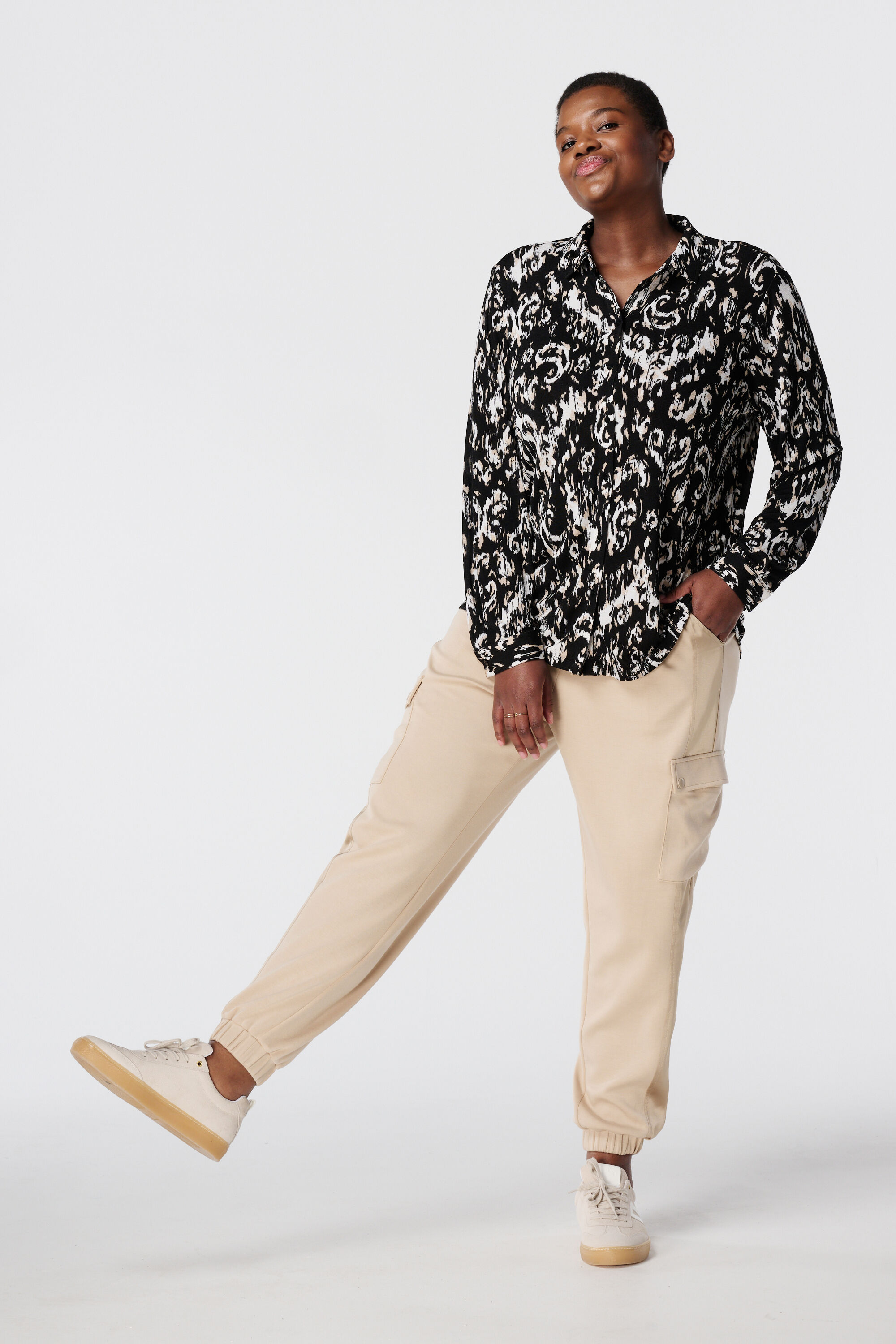 Chemisier &agrave; imprim&eacute; image number 5