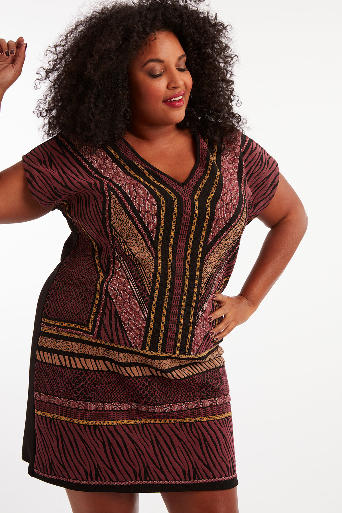 Robe &agrave; imprim&eacute; wax image number 4