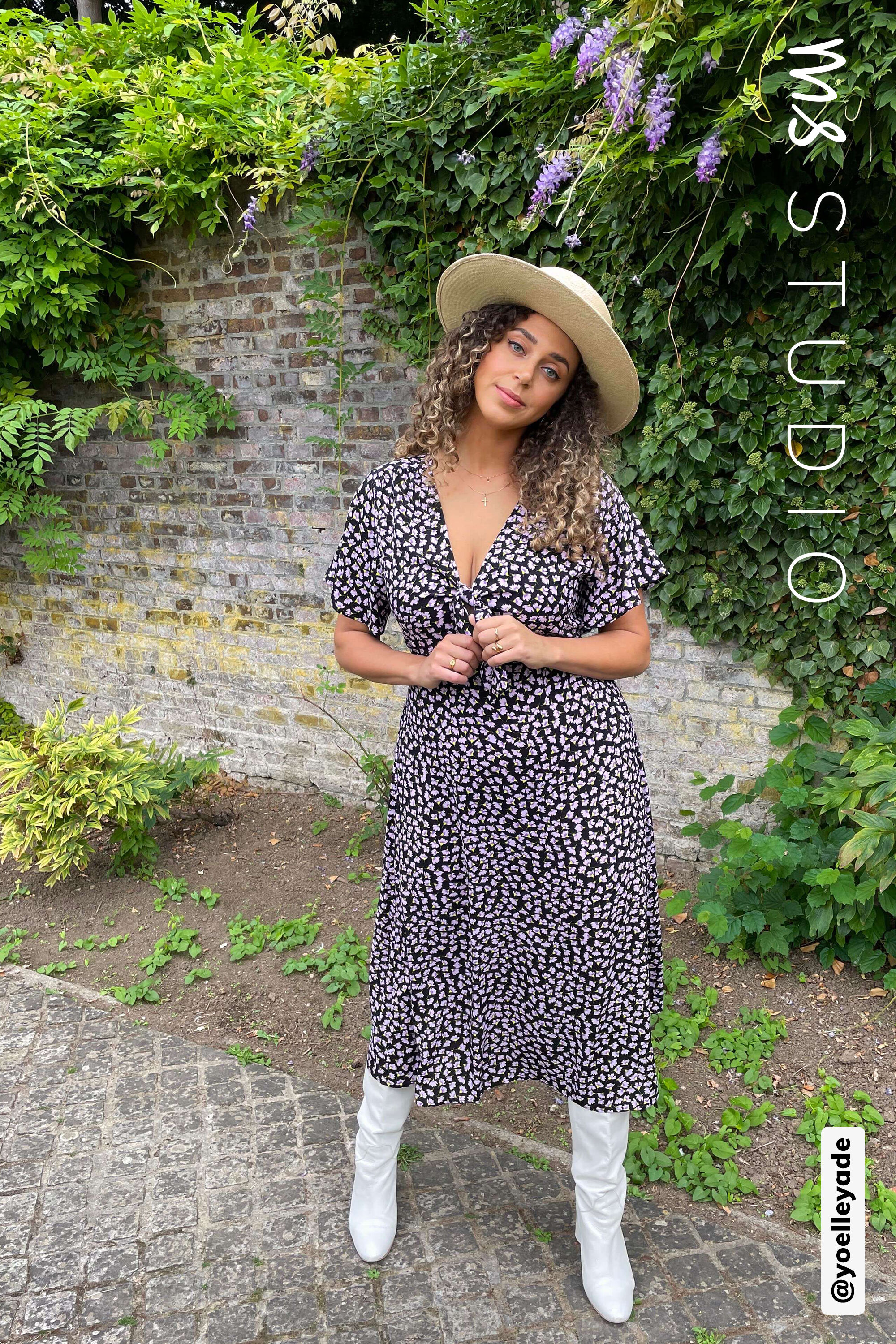 Robe longue &agrave; imprim&eacute;  image number 0