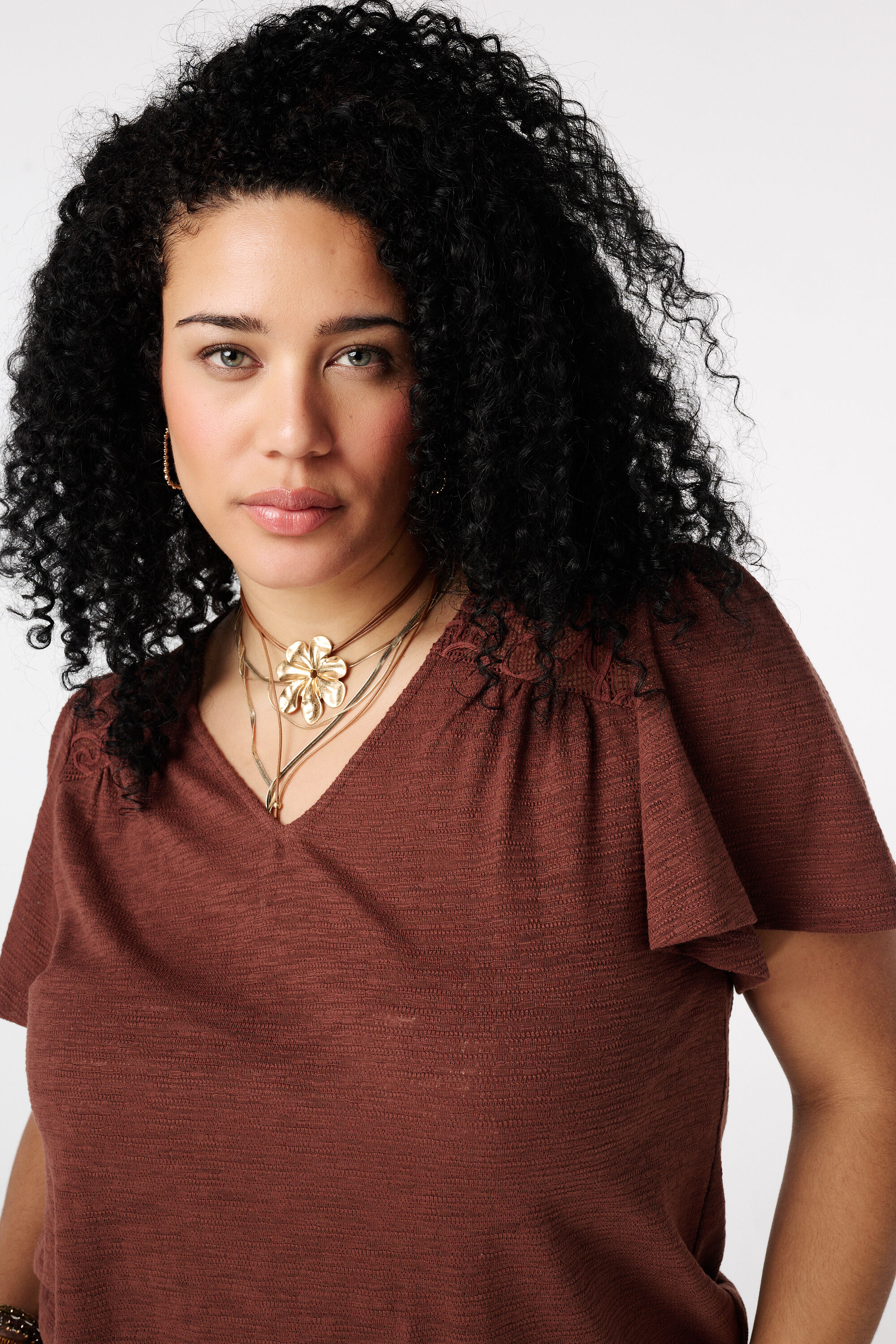 Top avec manches papillon image number 4