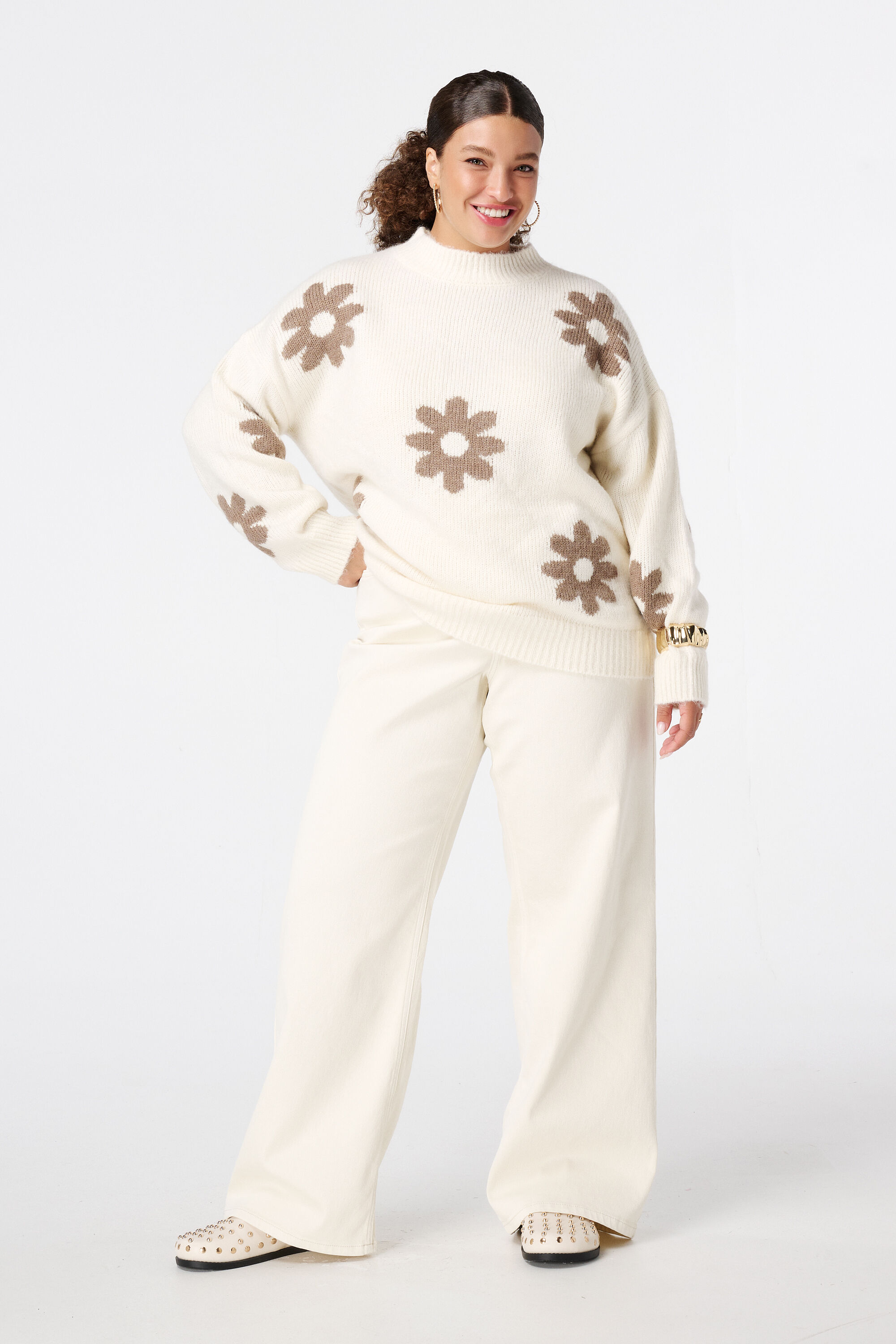 Pull &agrave; imprim&eacute; floral image number 5