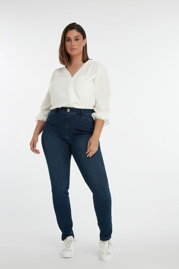 Jean skinny taille haute CHERRY