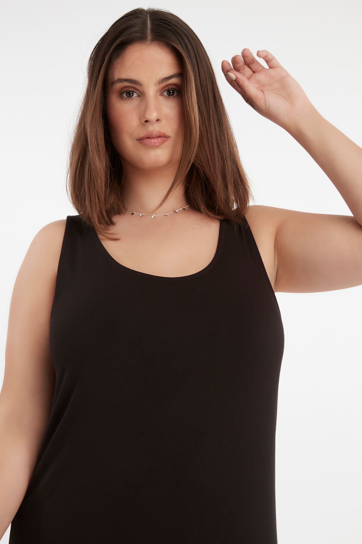 Robe maxi avec fente image number 3