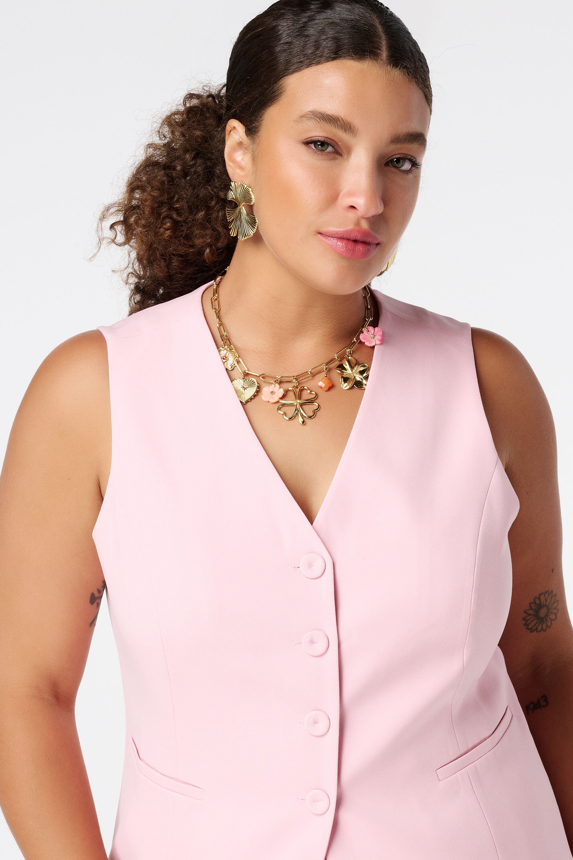 Cardigan avec fermeture &agrave; boutons image number 4