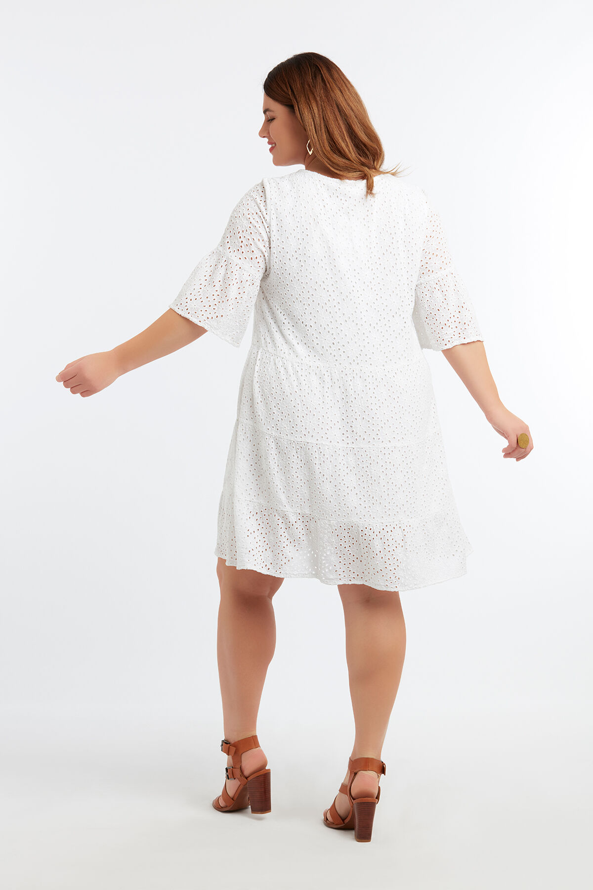 Robe tunique avec broderie image number 4