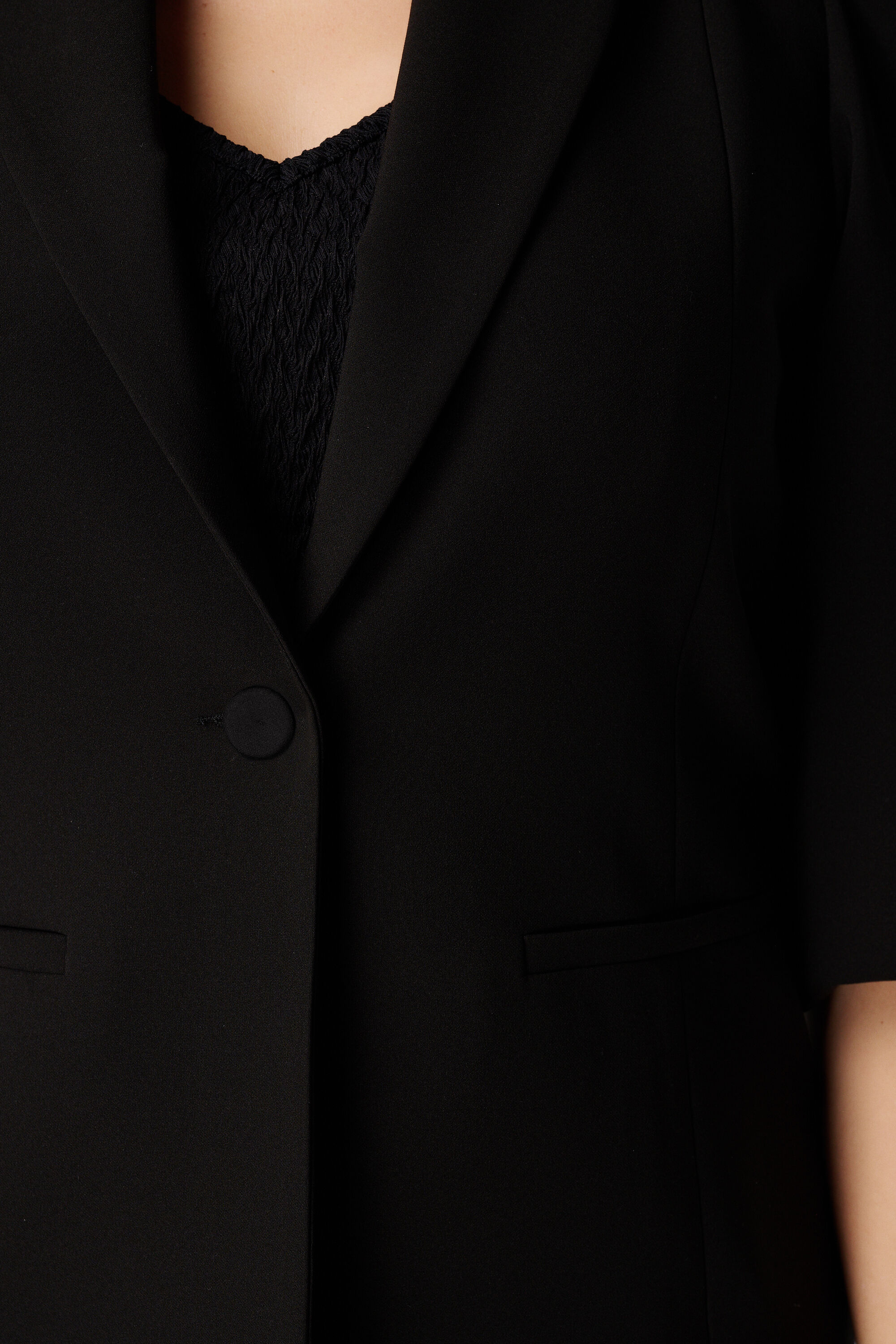 Blazer &agrave; manches bouffantes image number 6