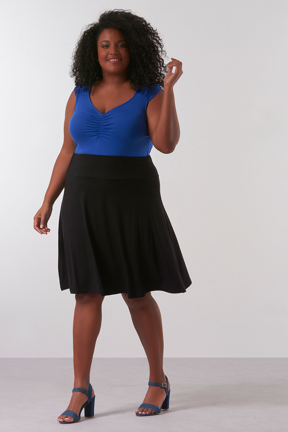 Jupe en viscose image number 3