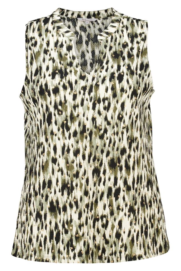 Top sans manches imprimé image number 1