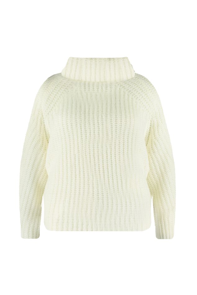 Pull en maille épais à col roulé   image number 3