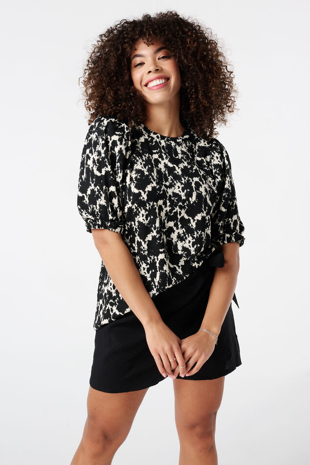 Haut à manches bouffantes image number 0