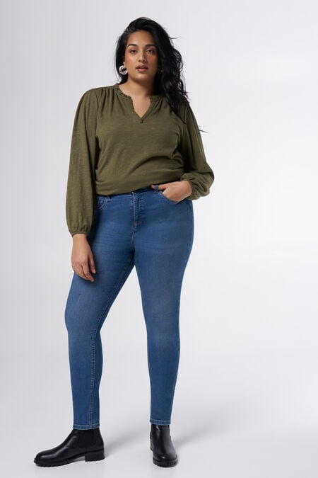 Jean skinny à taille haute CHERRY Jean skinny à taille haute CHERRY
