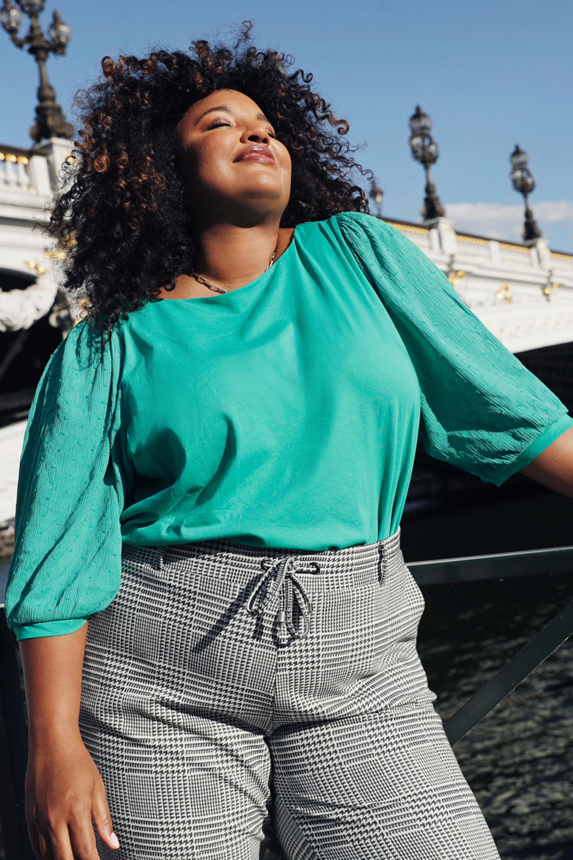 Haut &agrave; manches bouffantes image number 0