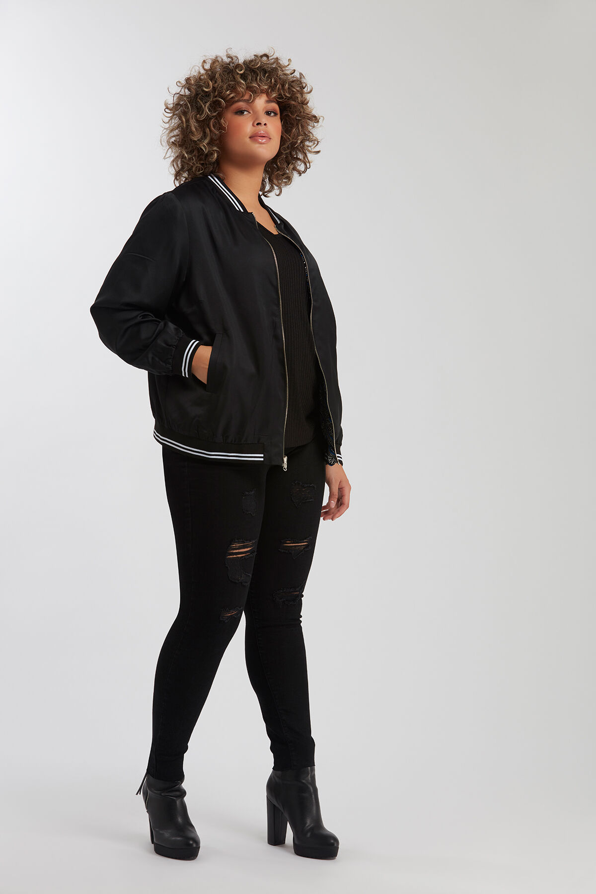 Veste bomber r&eacute;versible image number 5