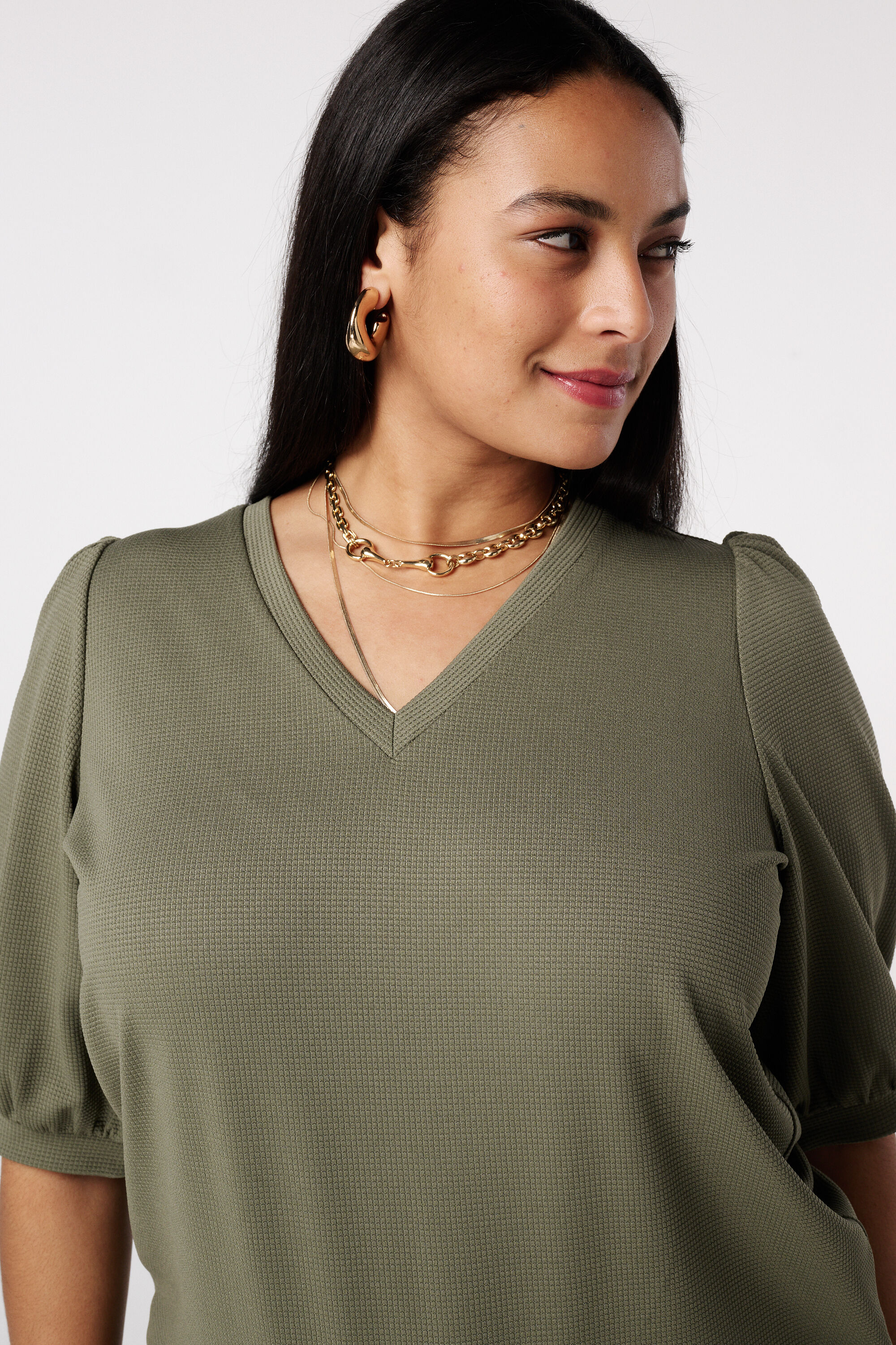 Top &agrave; manches bouffantes image number 4