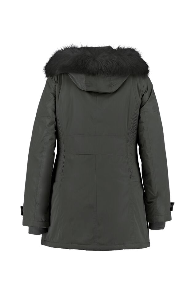 Parka avec col en fausse fourrure image number 2