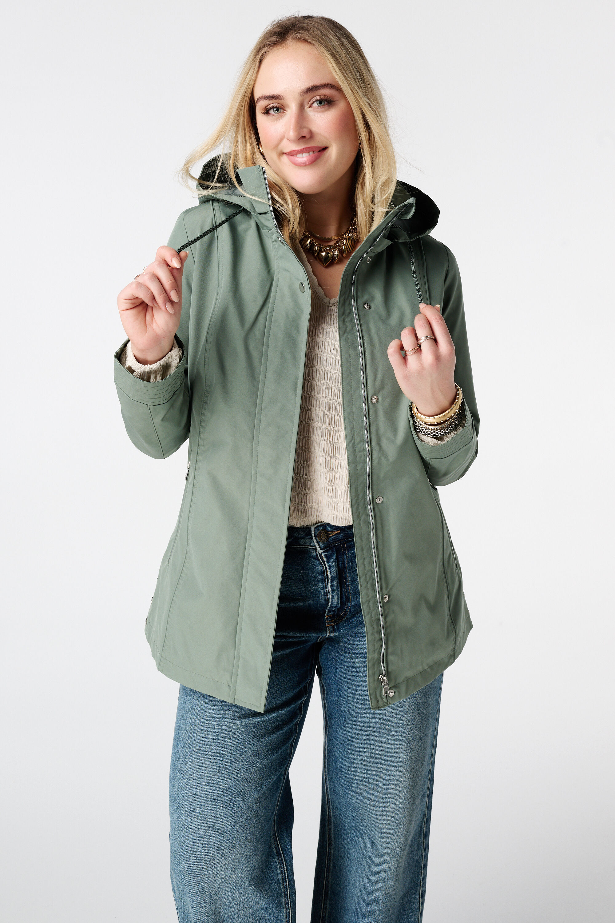 Veste &agrave; capuche