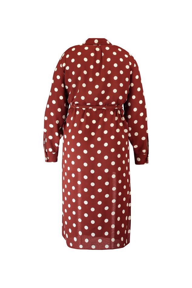Robe chemise à pois image number 3