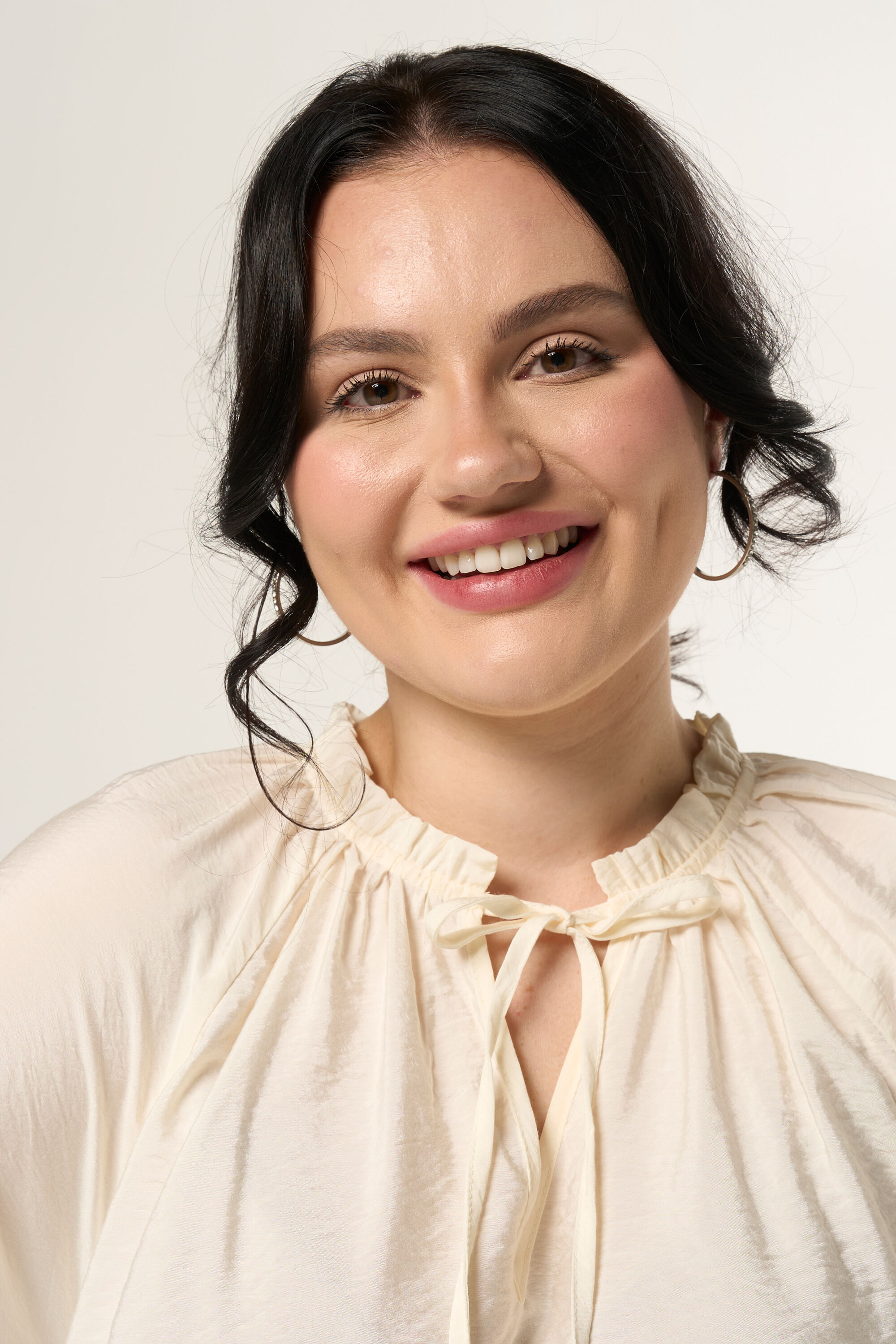 Chemisier &agrave; col en V image number 4