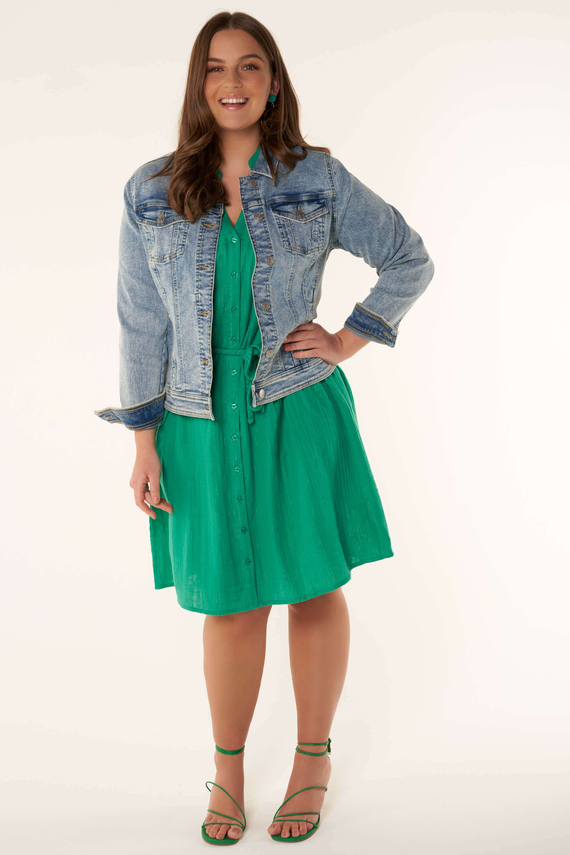 veste en jean image number 6