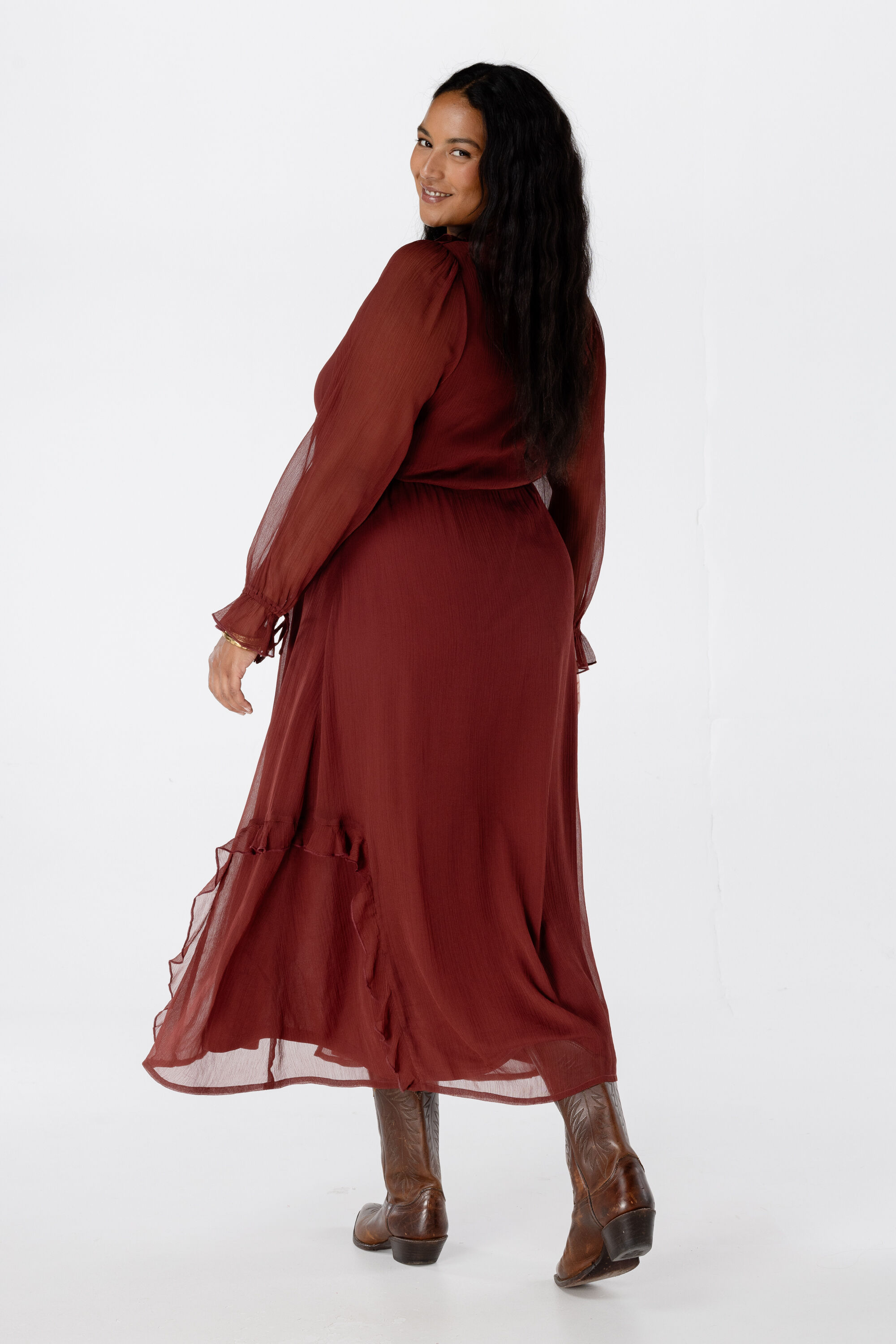 Robe &agrave; volants image number 3