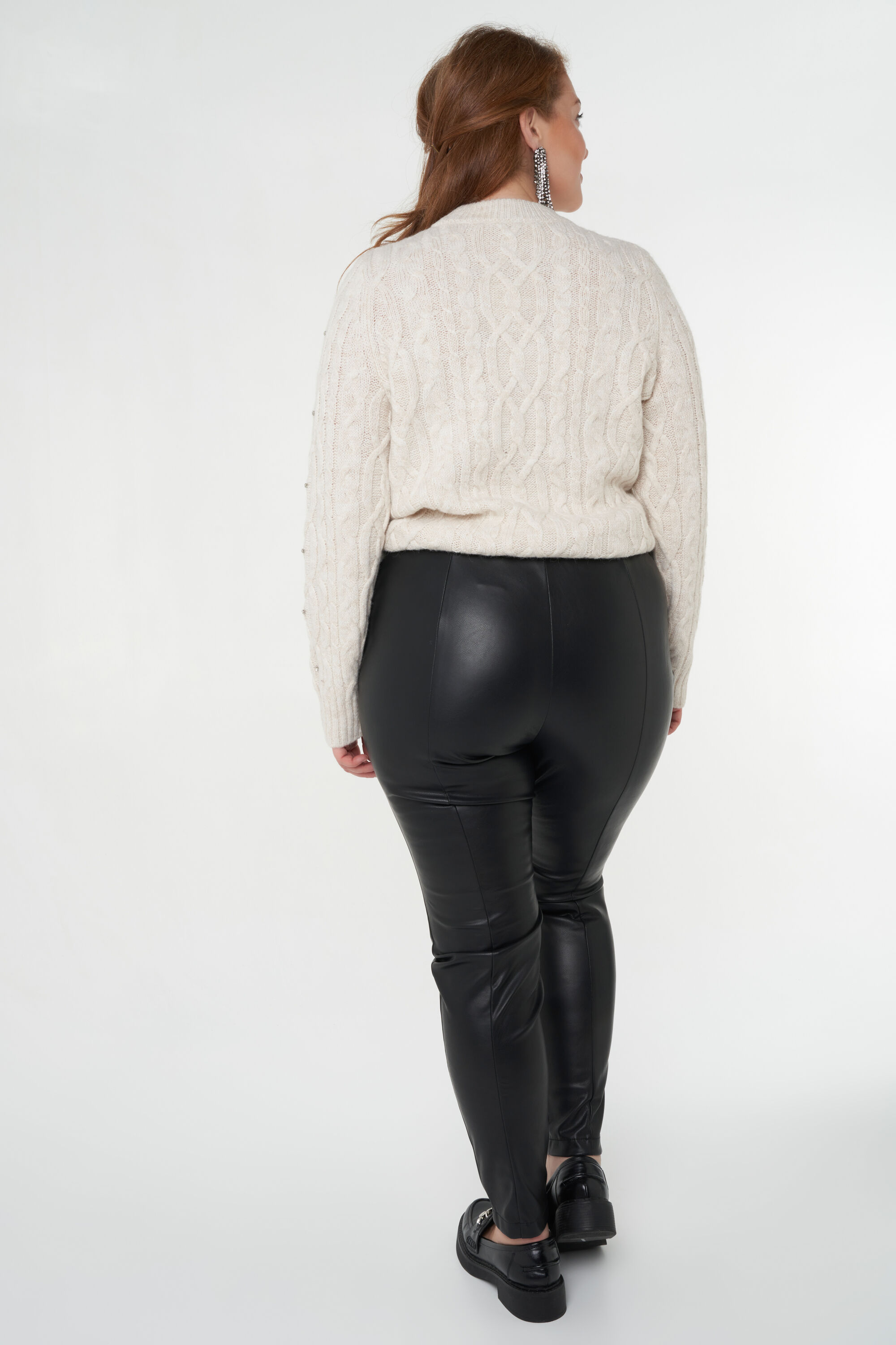 Tregging en similicuir image number 4