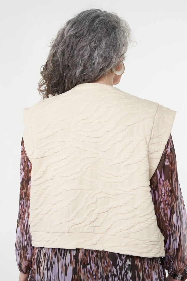 Gilet jacquard  image number 4