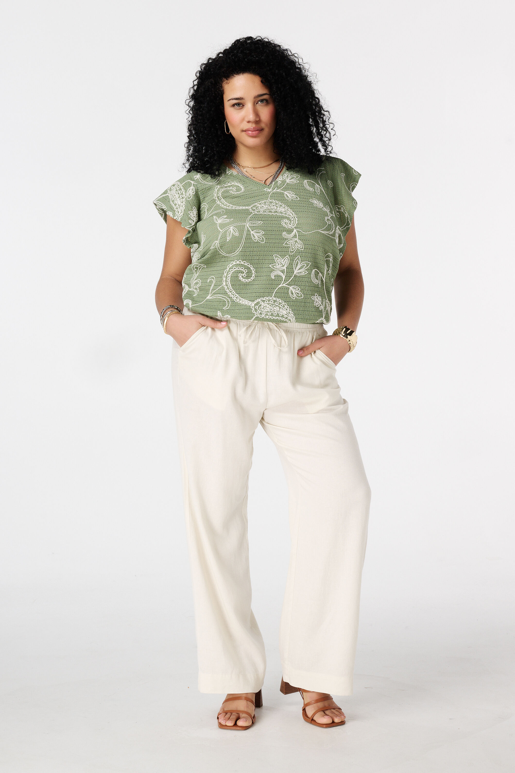 Top avec imprim&eacute; paisley image number 5