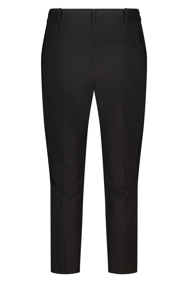Pantalon droit à taille élastique image number 1