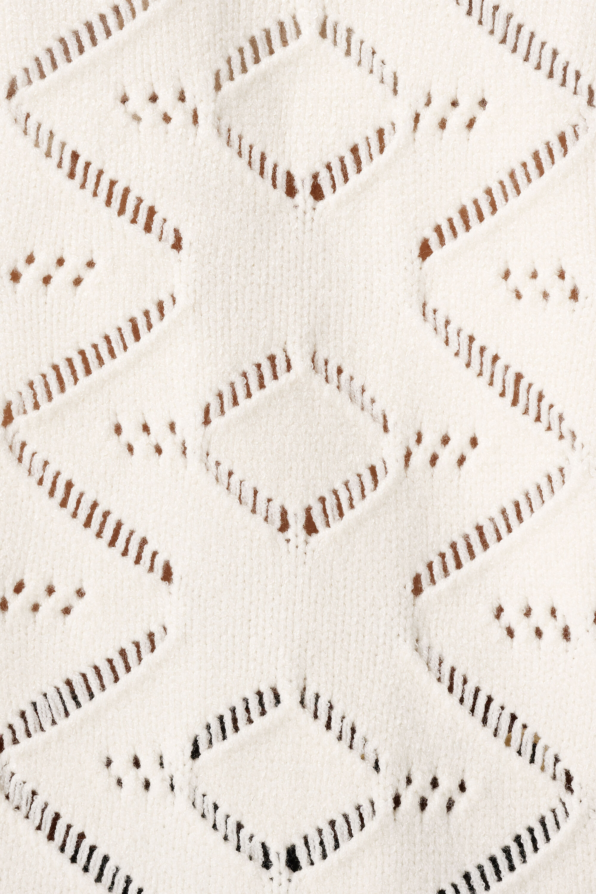 Pull &agrave; motif ajour&eacute; image number 6