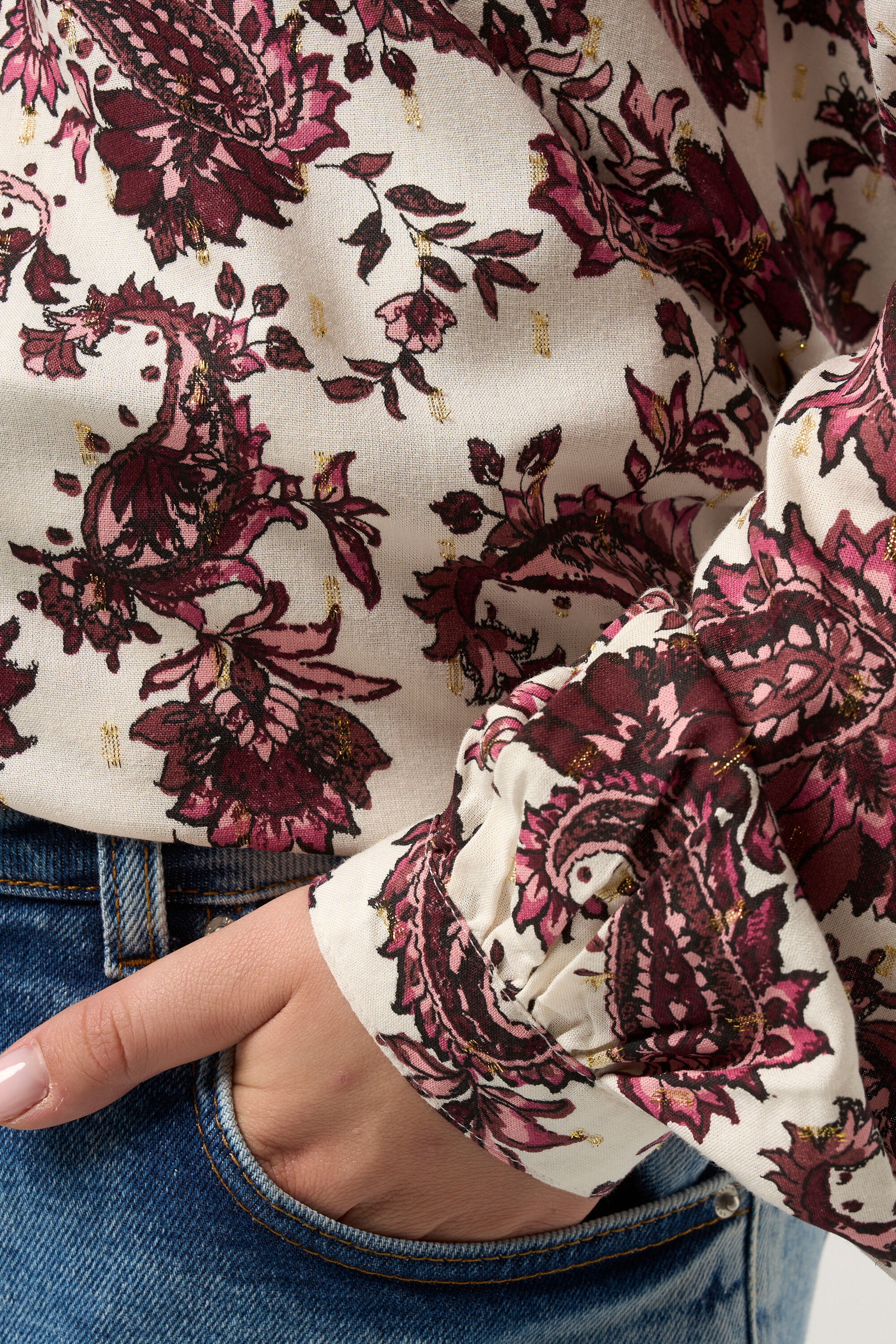 Chemisier &agrave; imprim&eacute; image number 4