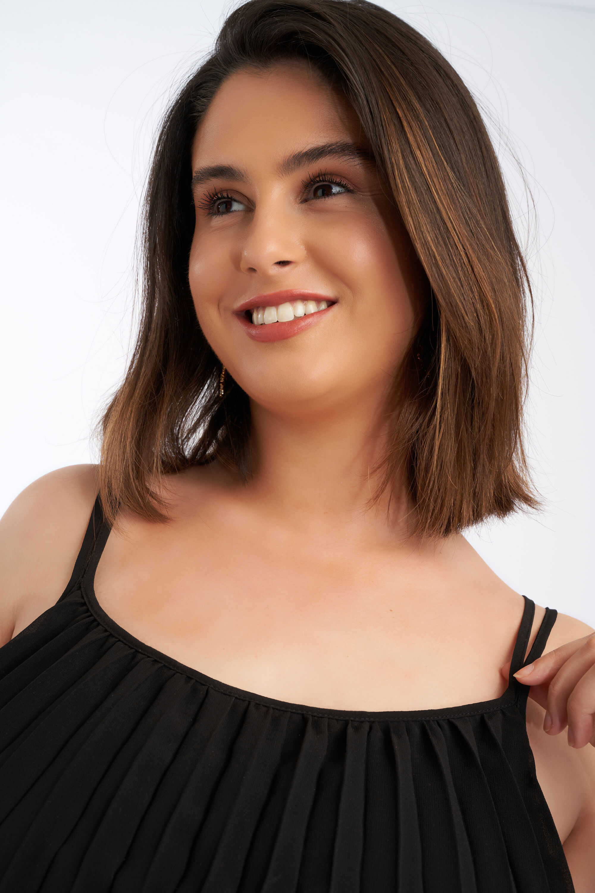 combinaison au tissu pliss&eacute; image number 5