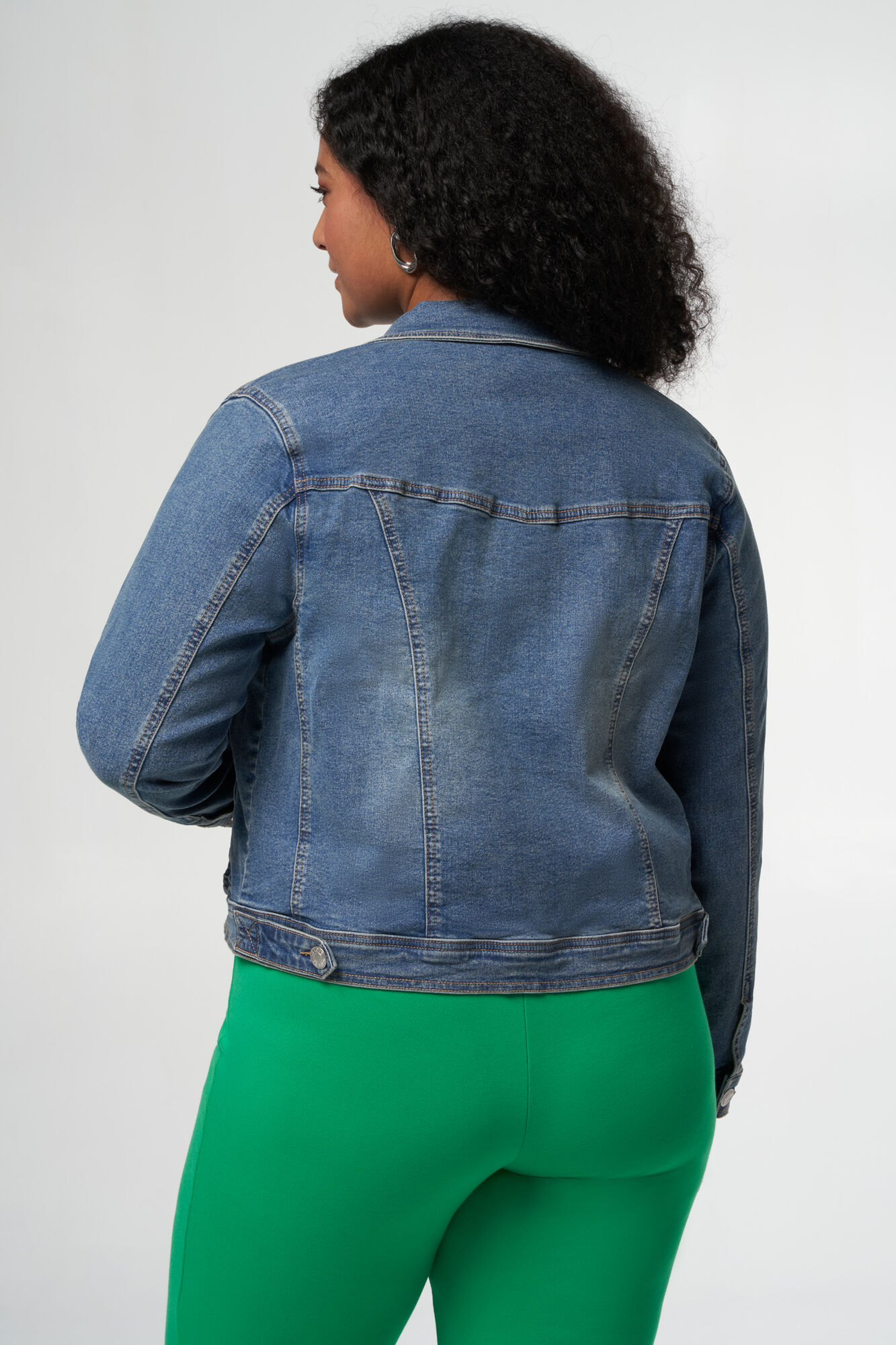 Veste en jean extensible image number 3