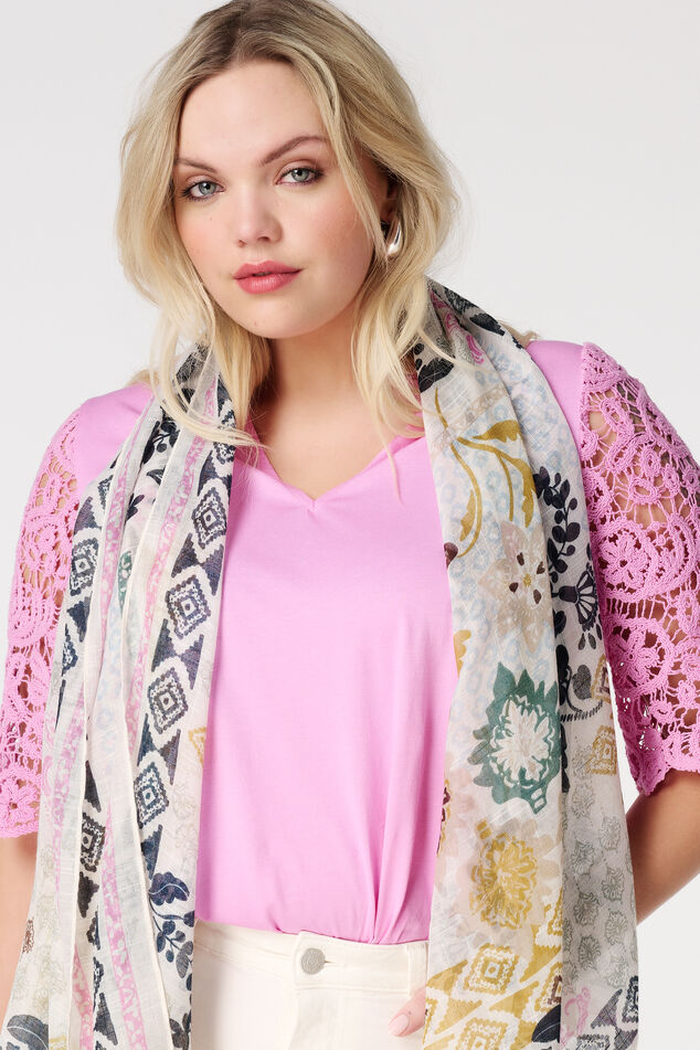 Écharpe à imprimé  image number 2