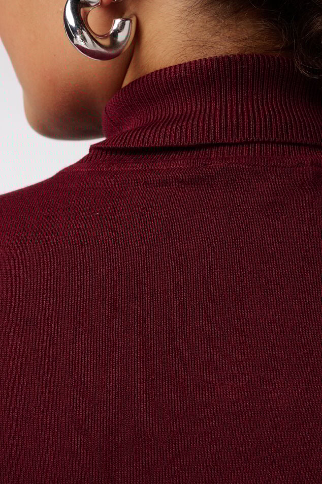 Pull à col roulé et boutons décoratifs image number 6