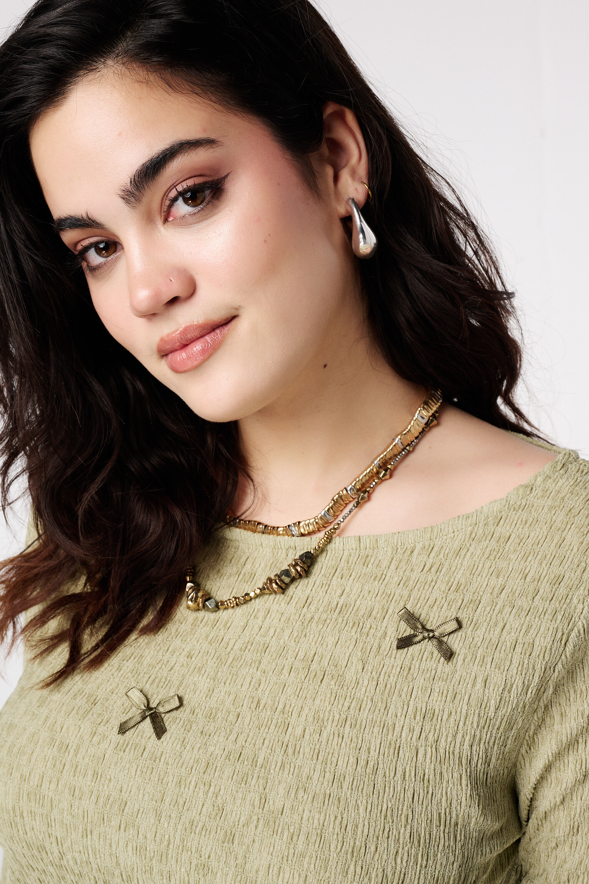 Top avec d&eacute;tails n&oelig;uds image number 4