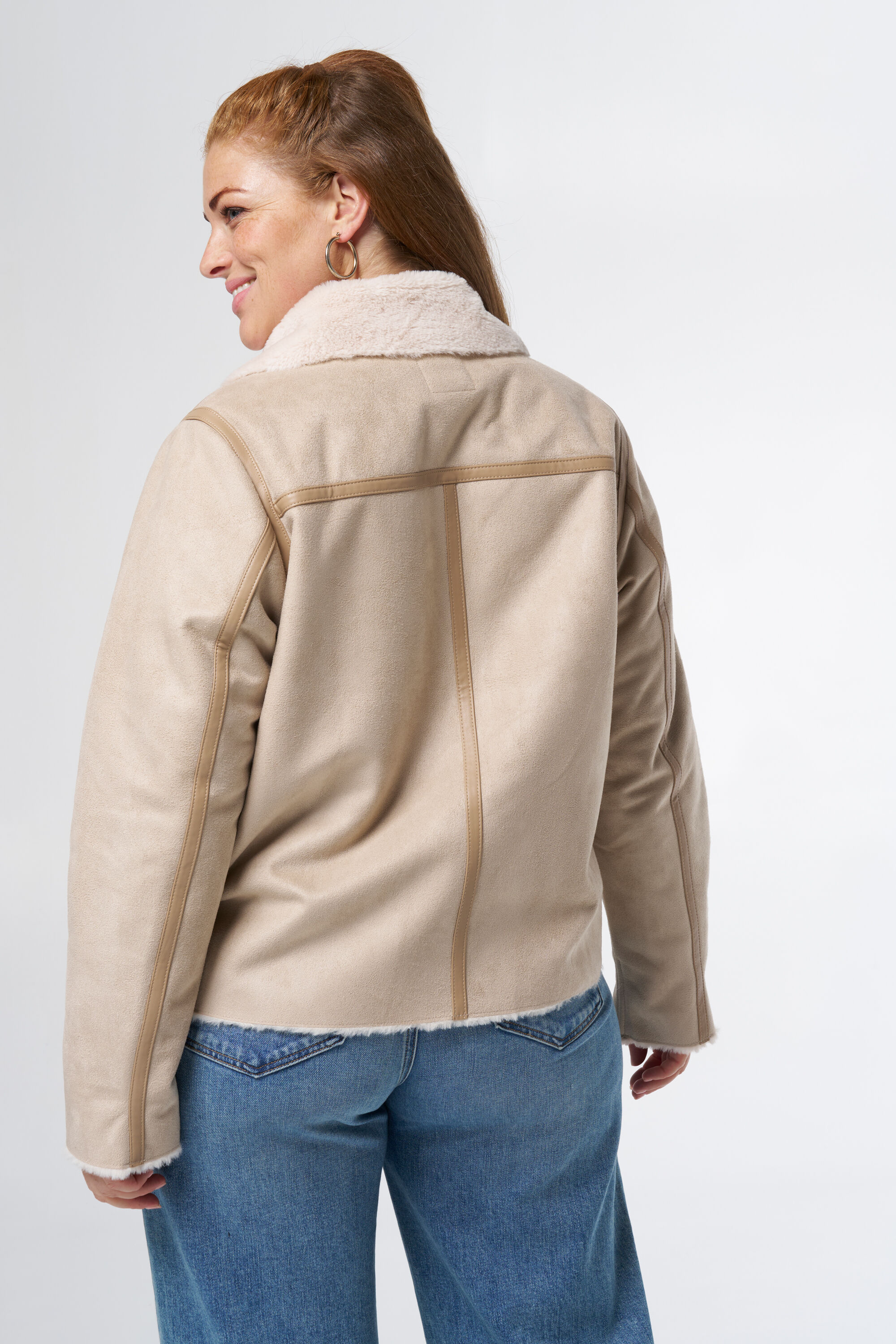 Veste de motard en daim image number 3