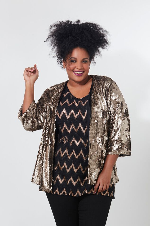 Veste à paillettes image number 0