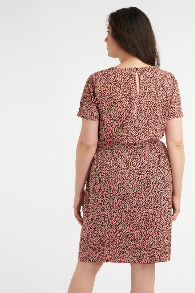 Robe avec ceinture à nouer image number 4