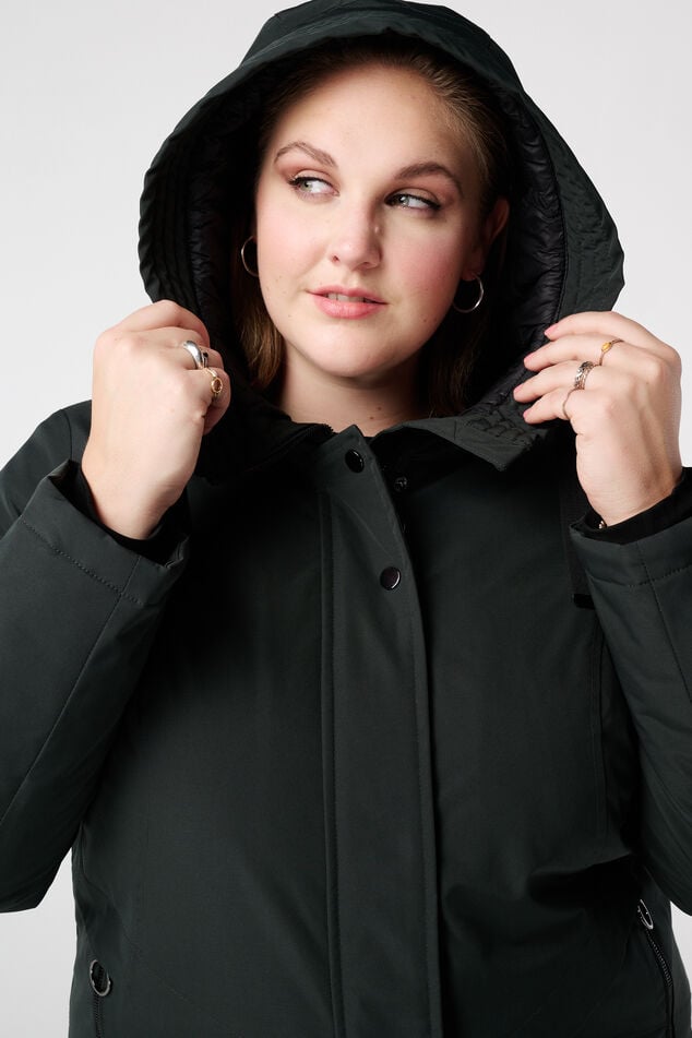 Veste imperméable avec capuche image number 4