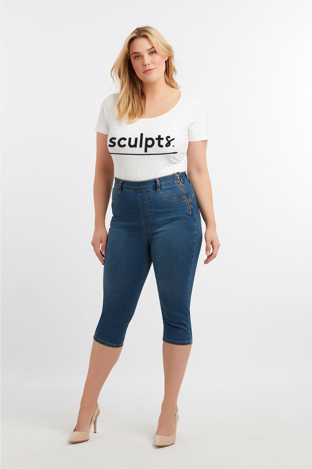 Tregging Magic Simplicity SCULPTS capri image number 3