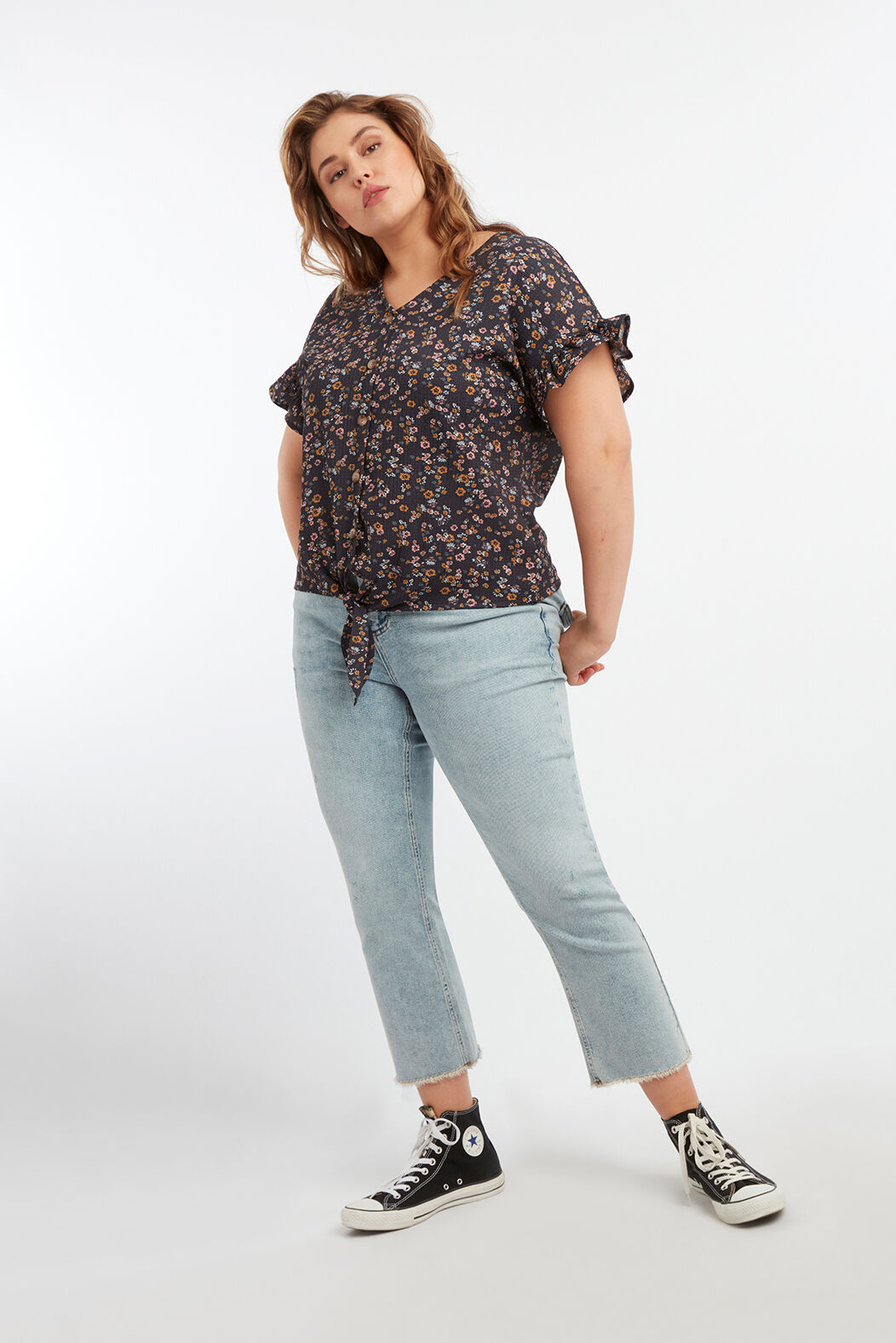 Jean coupe droite LILY image number 4