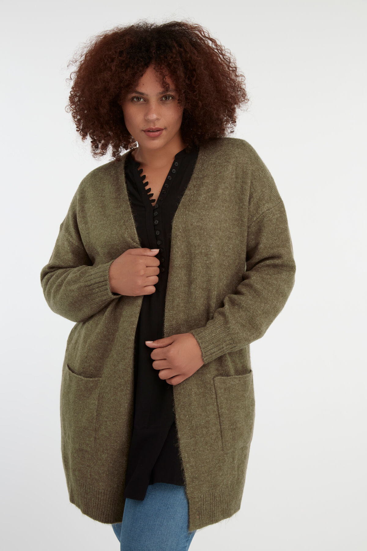 Cardigan long ouvert image number 0
