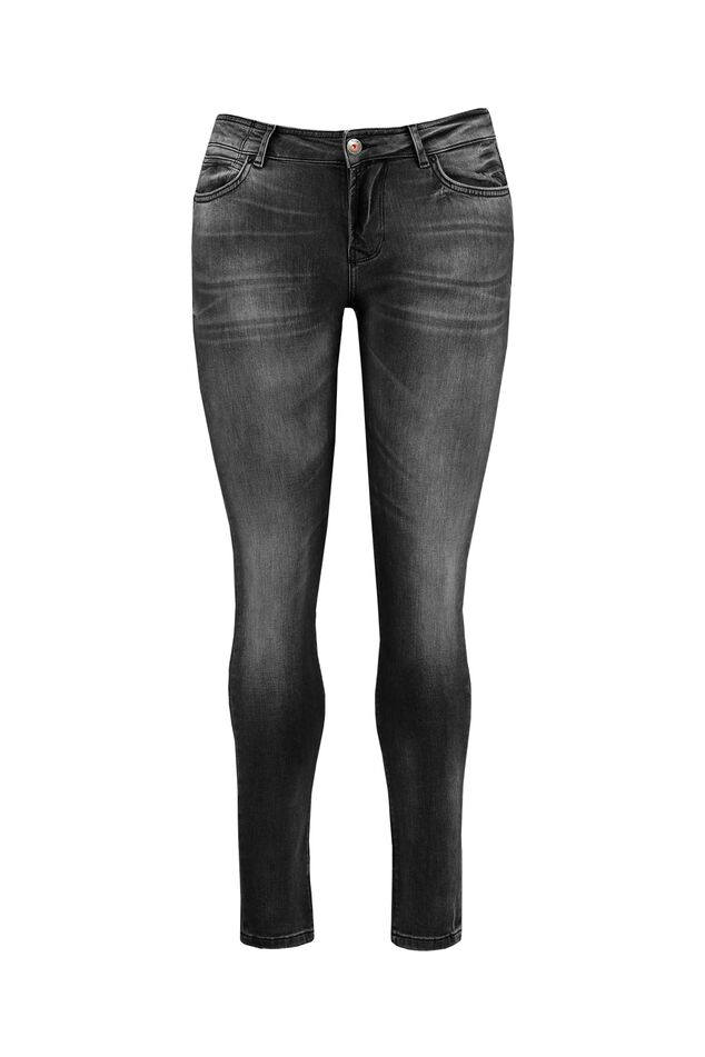 Jeans skinny coupe O noir image number 1