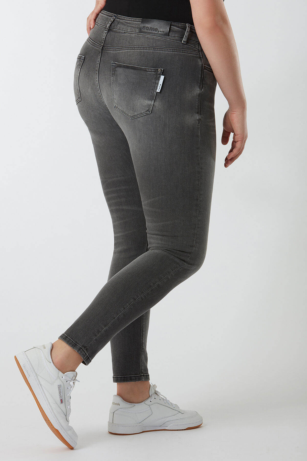 some,... jeans skinny coupe O gris image number 6