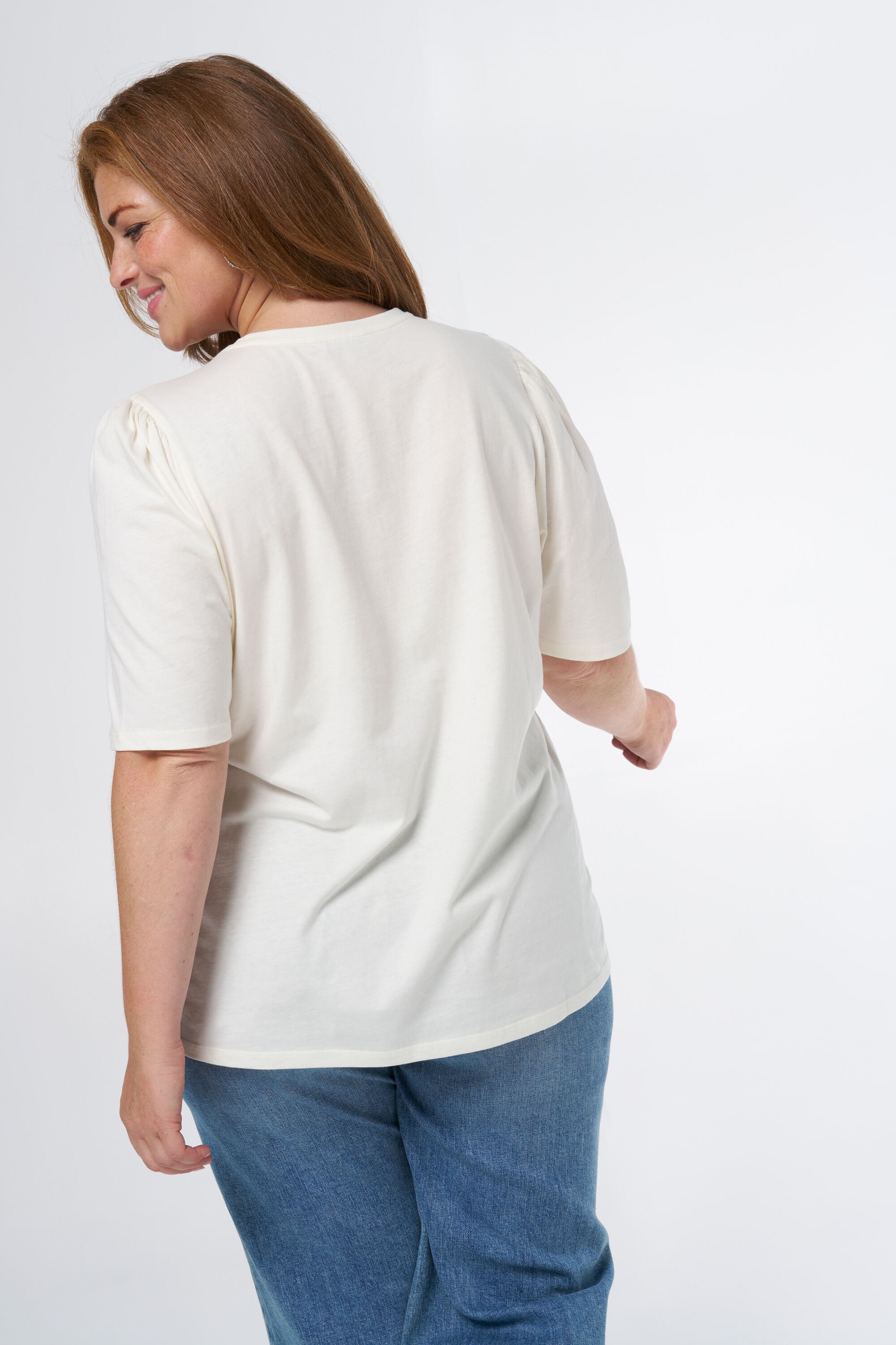 T-shirt avec texte brod&eacute; image number 3