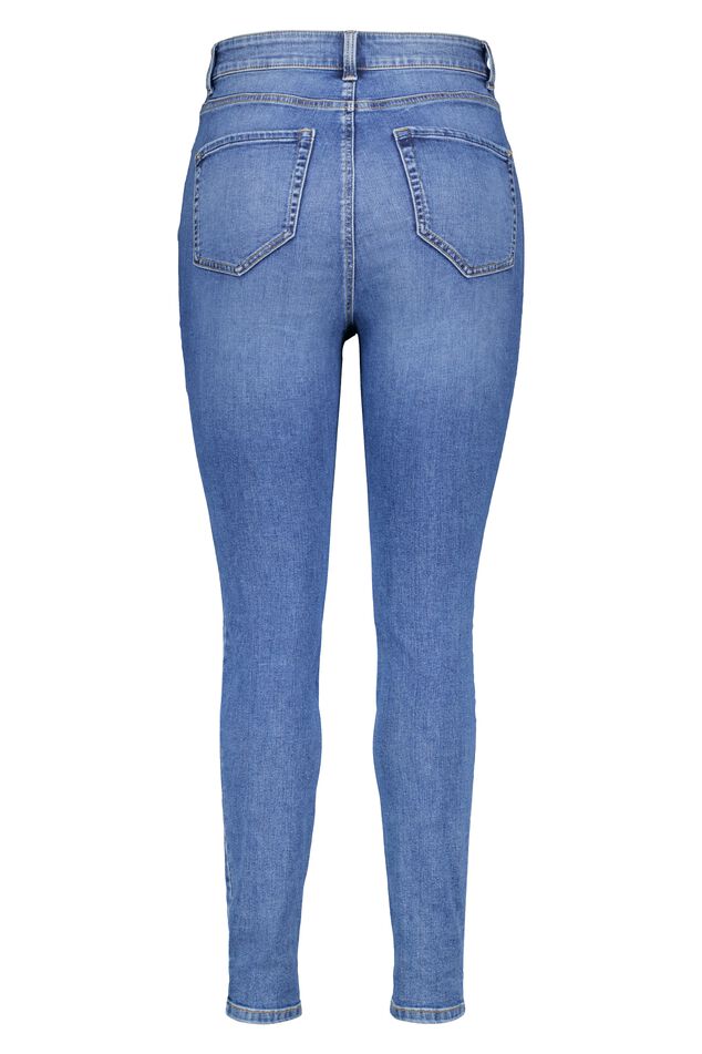 Jean skinny à taille haute CHERRY image number 2