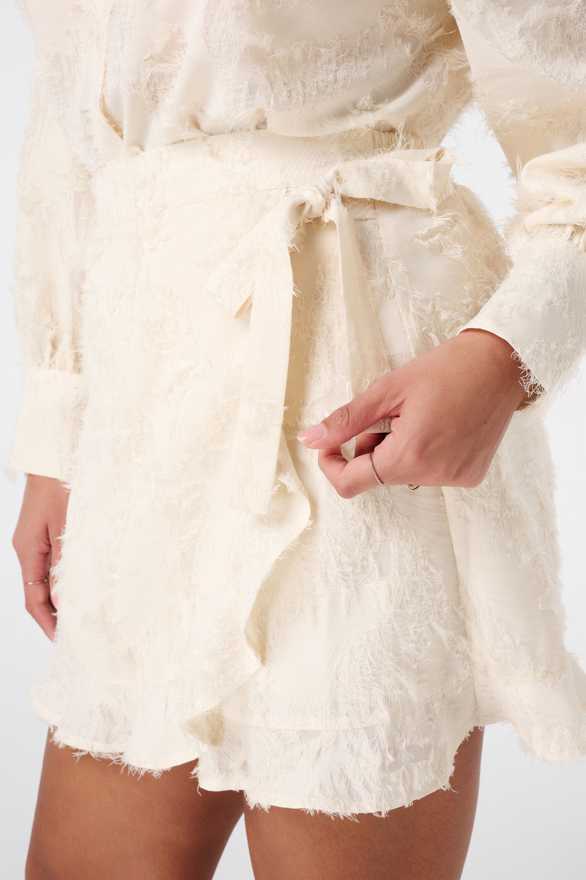 Skort &agrave; effet portefeuille image number 4