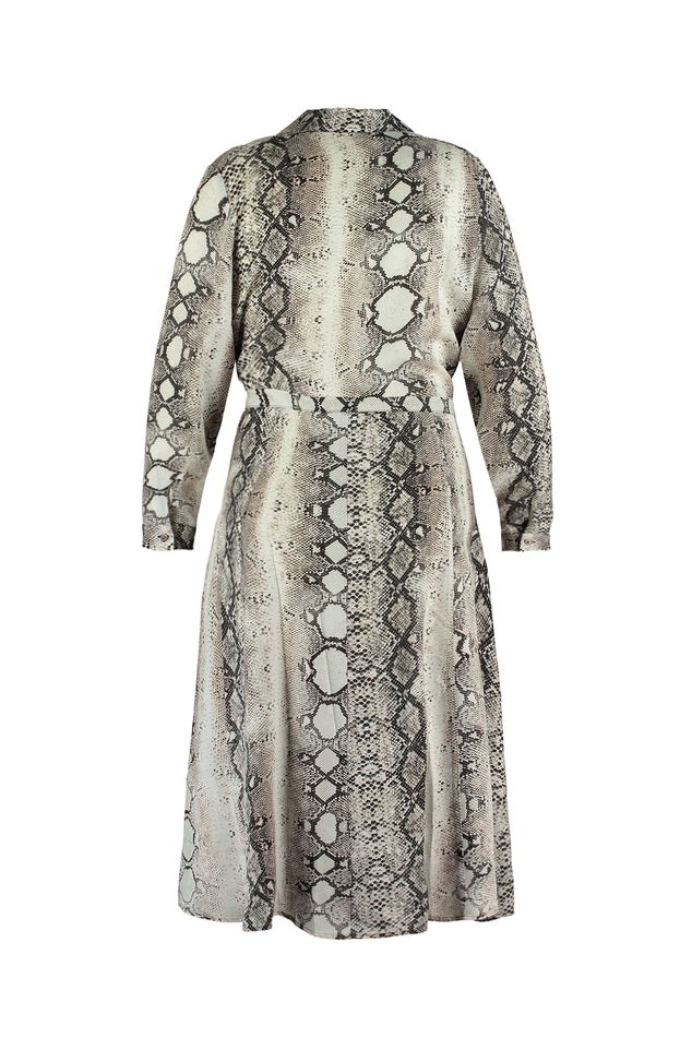 Robe chemise à imprimé serpent image number 3