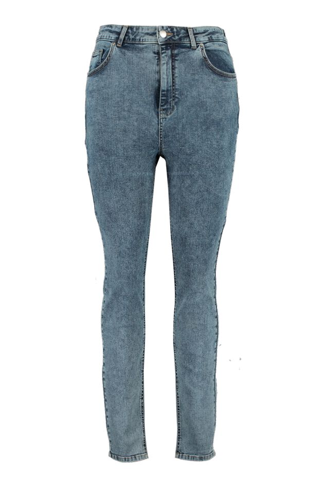 Skinny leg high waist CHERRY jeans image number 1